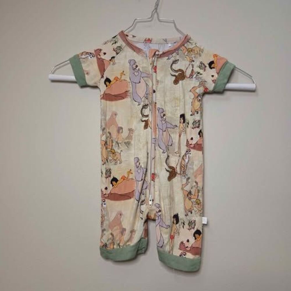 Little Snuggles Jungle Book Bamboo Romper 6-9M